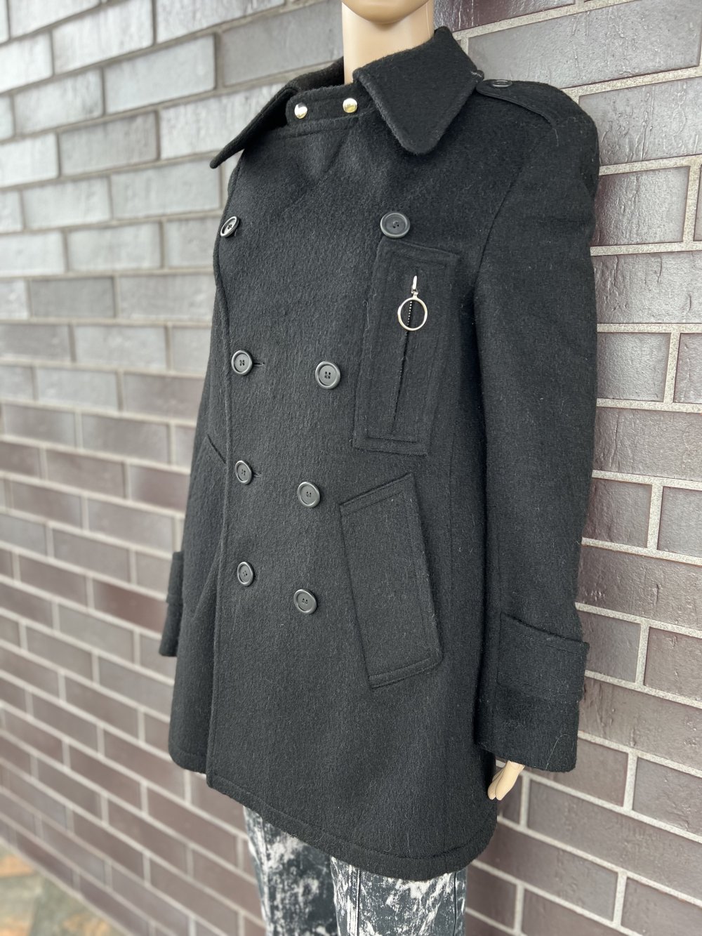 Schneiders black wool women's coat