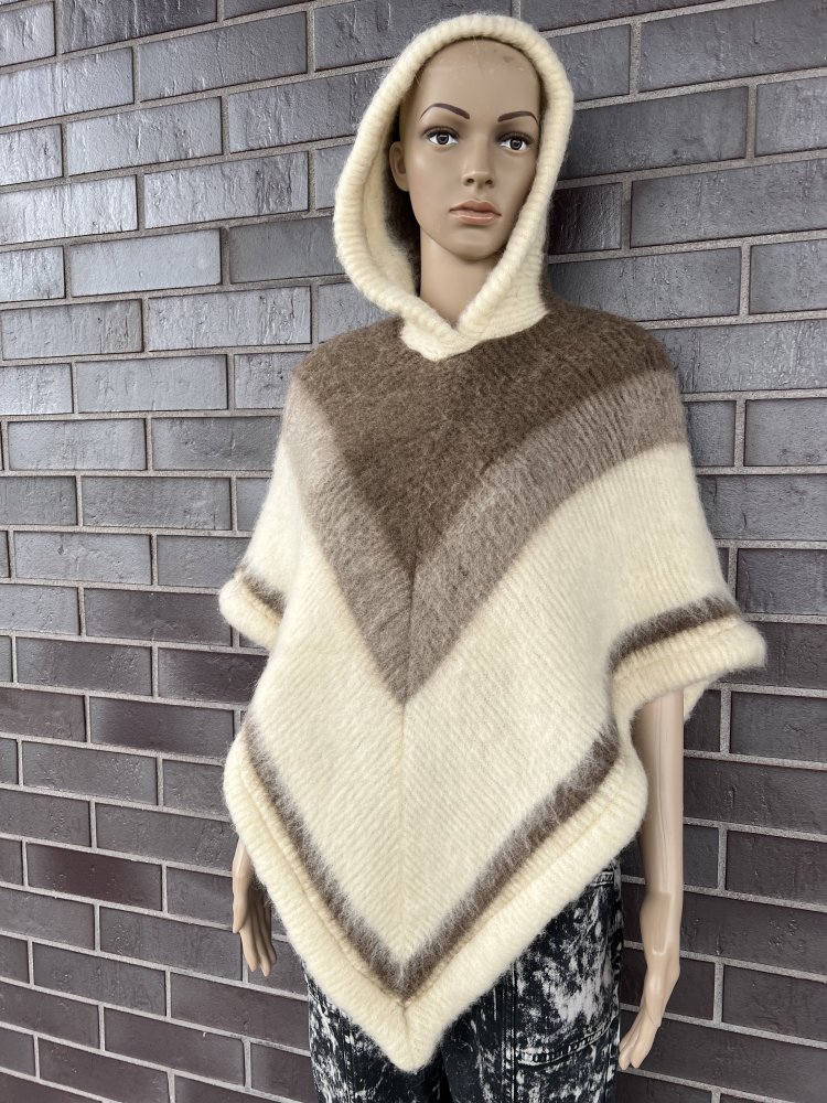 Icewool wool poncho