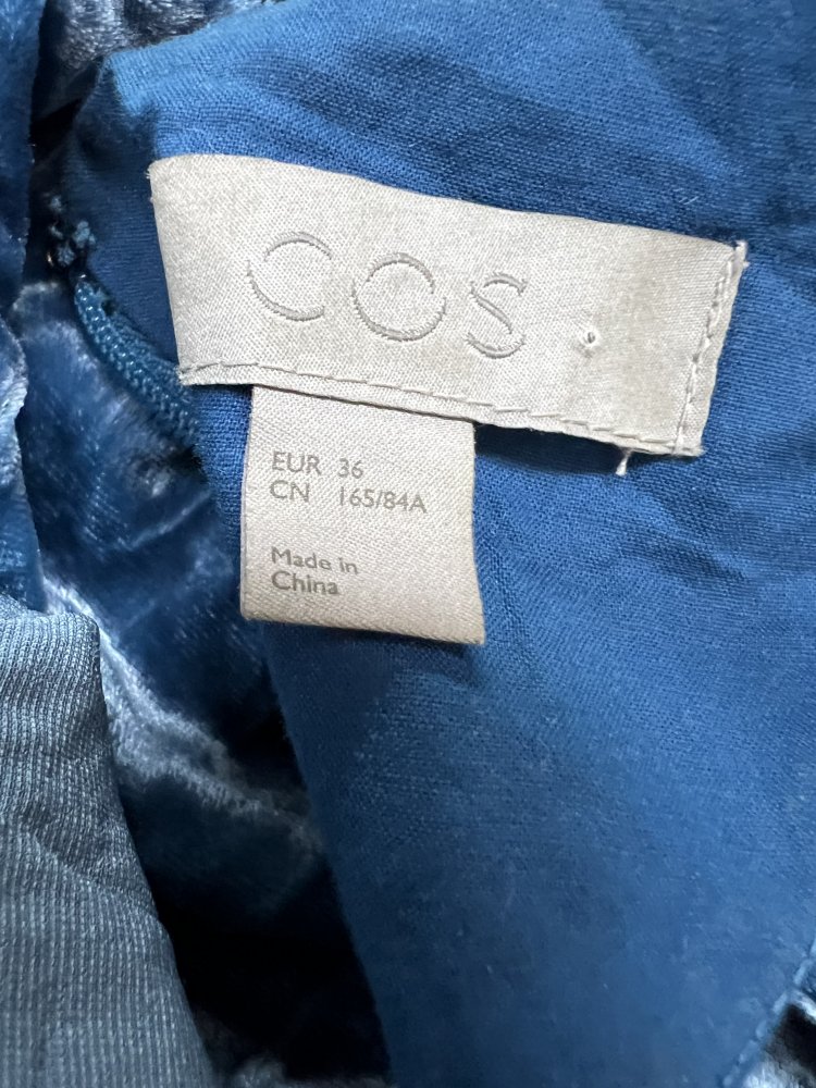 Cos blue dress