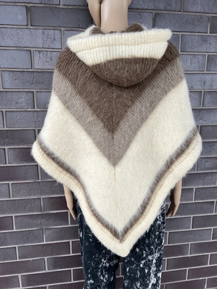 Icewool wool poncho
