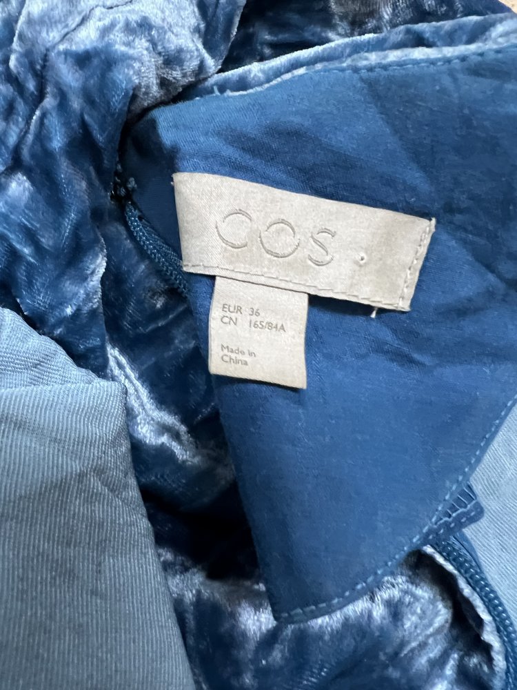 Cos blue dress
