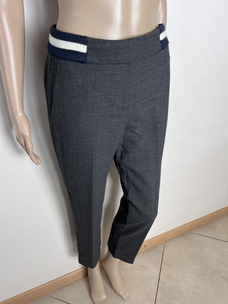 J Crew  grey wool pants