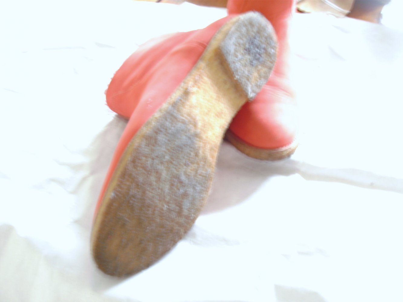 Stiefeletten von FlipFlop in Gr. 39 Wildleder korallfarben TOP Zustand 