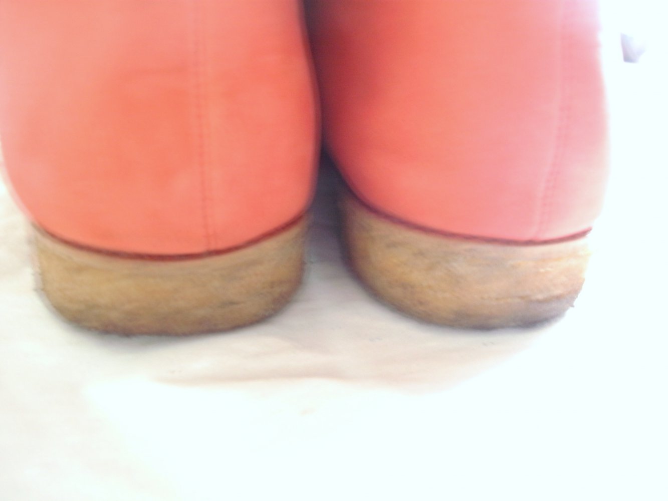 Stiefeletten von FlipFlop in Gr. 39 Wildleder korallfarben TOP Zustand 