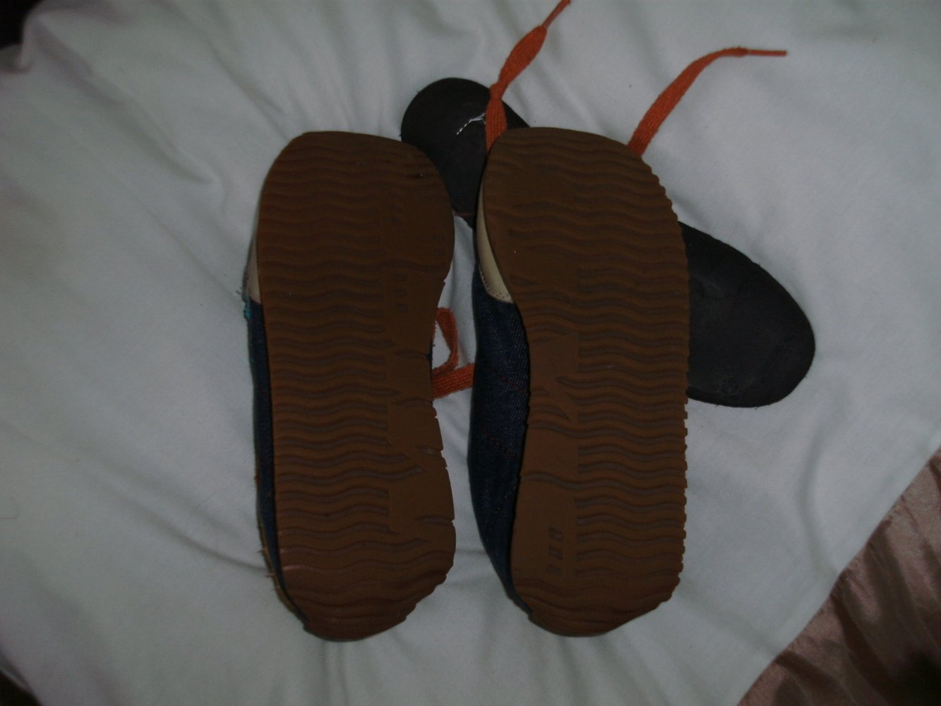 MISS SIXTY Sneaker in Gr. 40 beige und Jeansstoff 
