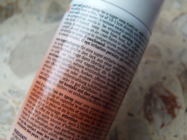 essence ready steady summer! LE Neon Nagellackspray 02 no pain, no gain