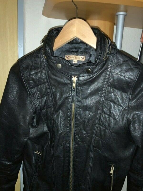 Tolle Biker Lederjacke