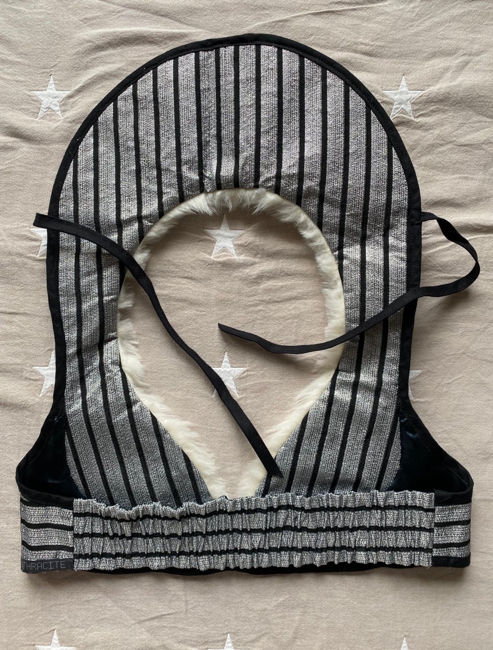NEU Anthracite Design Handmade, Bustier/Oberteil Gr. S/36 Festival