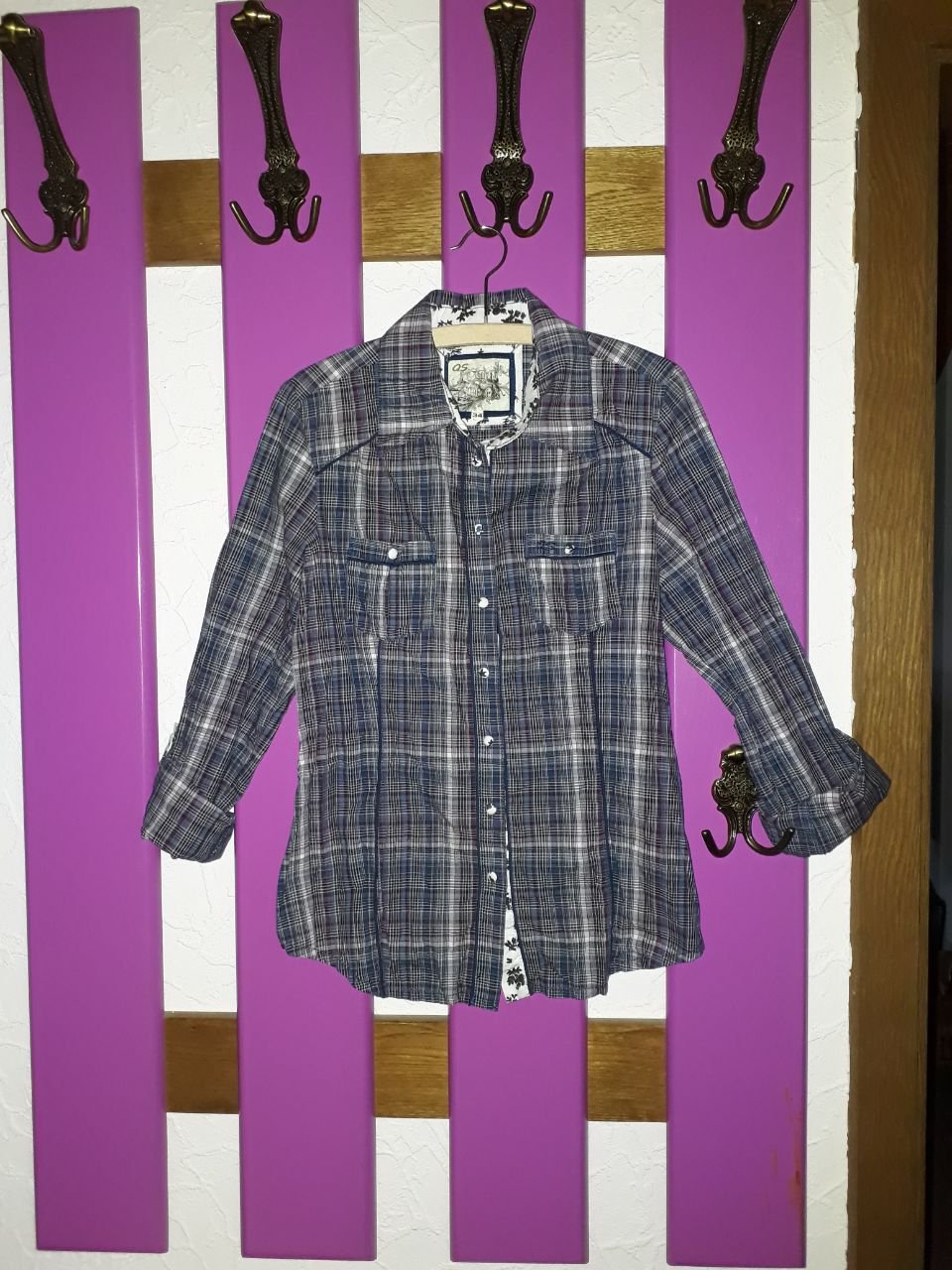 Karierte Bluse von s. Oliver