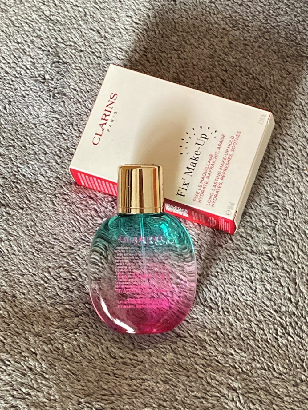 Fix' Make-Up von Clarins // Fixingspray // Gesichtsspray