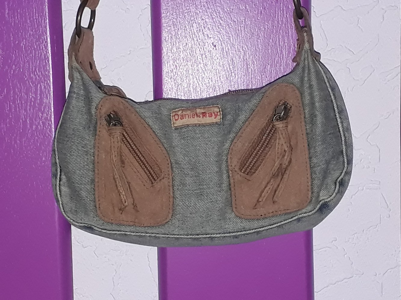 Y2K Handtasche aus Jeansstoff // Boho-Stil