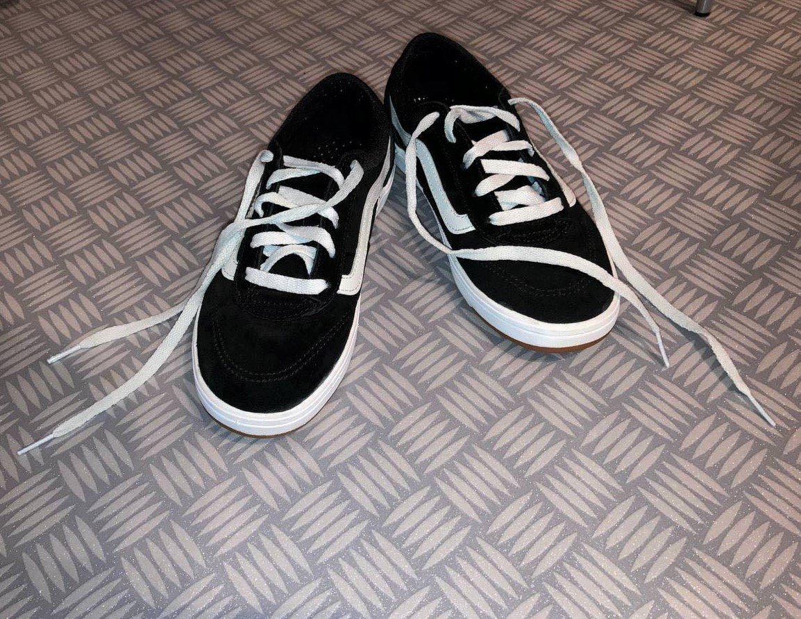 Schwarze Vans Cruze Sneaker mit ComfyCush