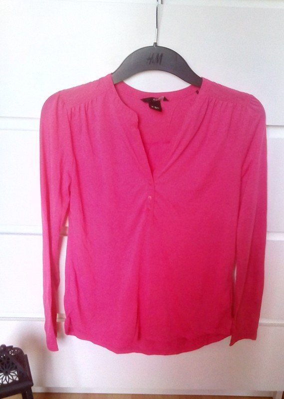 NEU BLUSE OBERTEIL V-AUSSCHNITT LONGSLEEVE BASIC 34/XS UNGETRAGEN