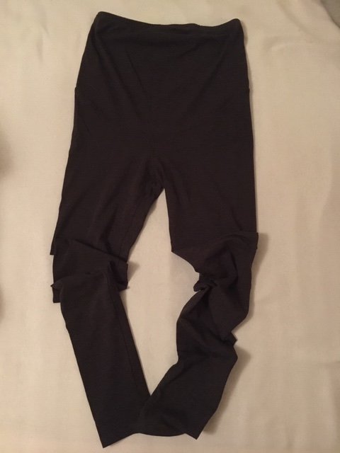 MAMA Jerseyleggings - dunkelgrau