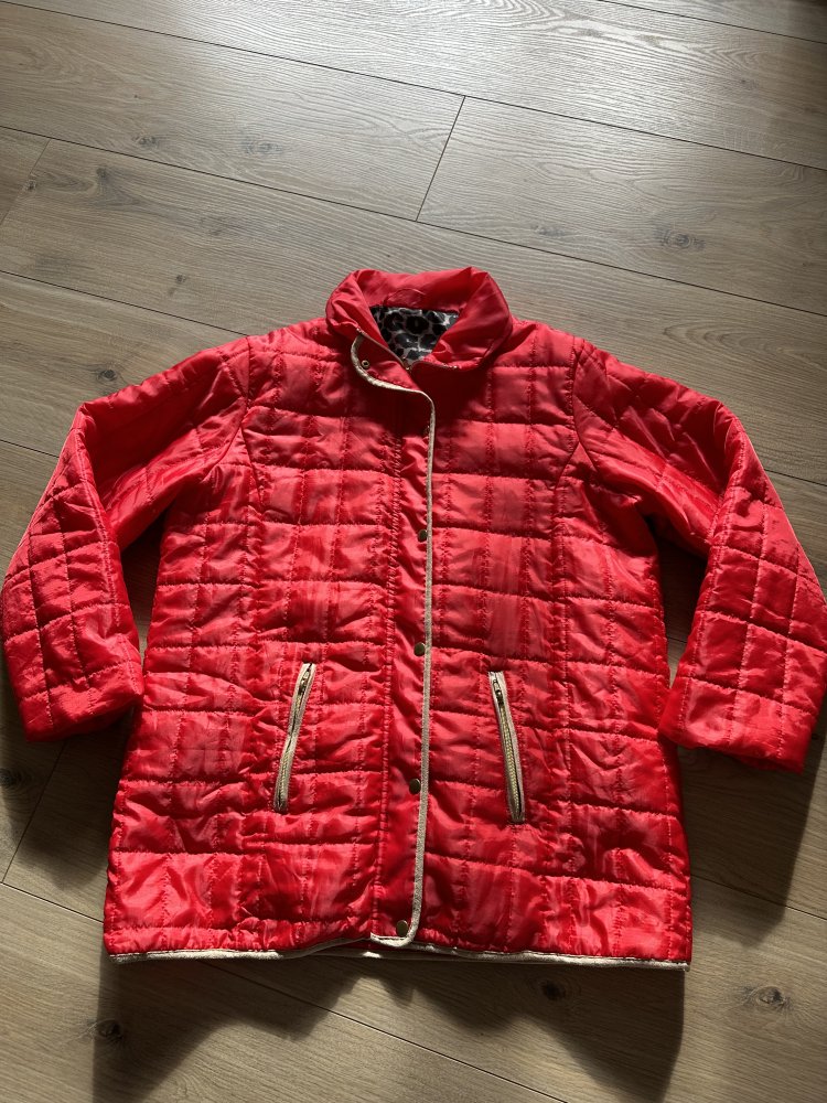 Luftig, leichte Damen-Jacke Gr.L Fb:Rot -neuw.-