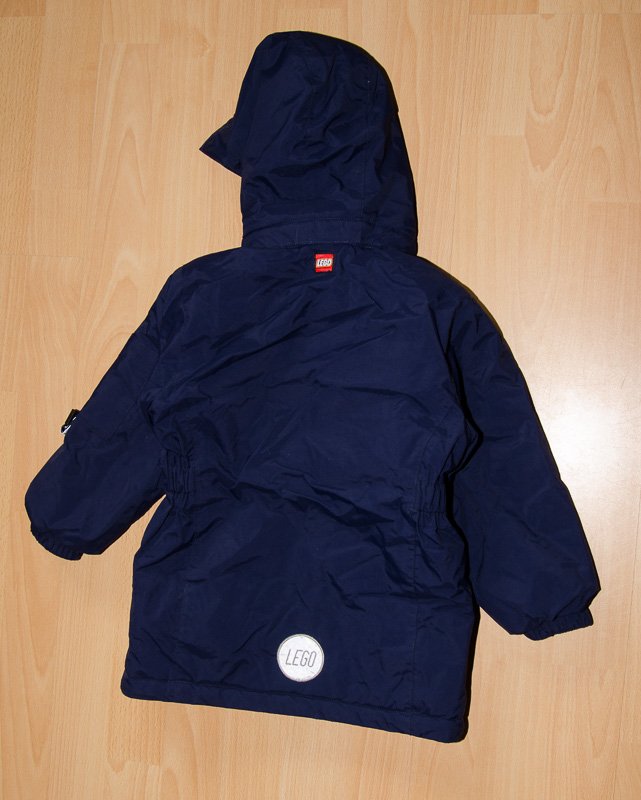 Lego-Tec Winterjacke Gr. 92 dunkelblau mit pink