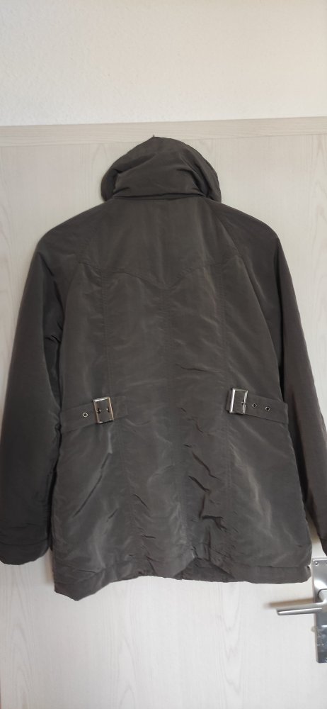 Gil Bret Jacke 38 großer Kragen Grau