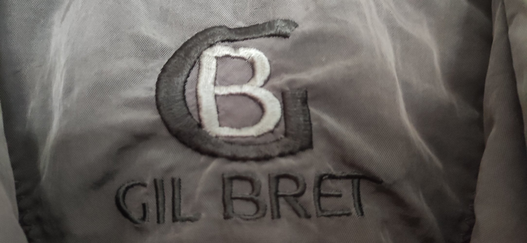 Gil Bret Jacke 38 großer Kragen Grau