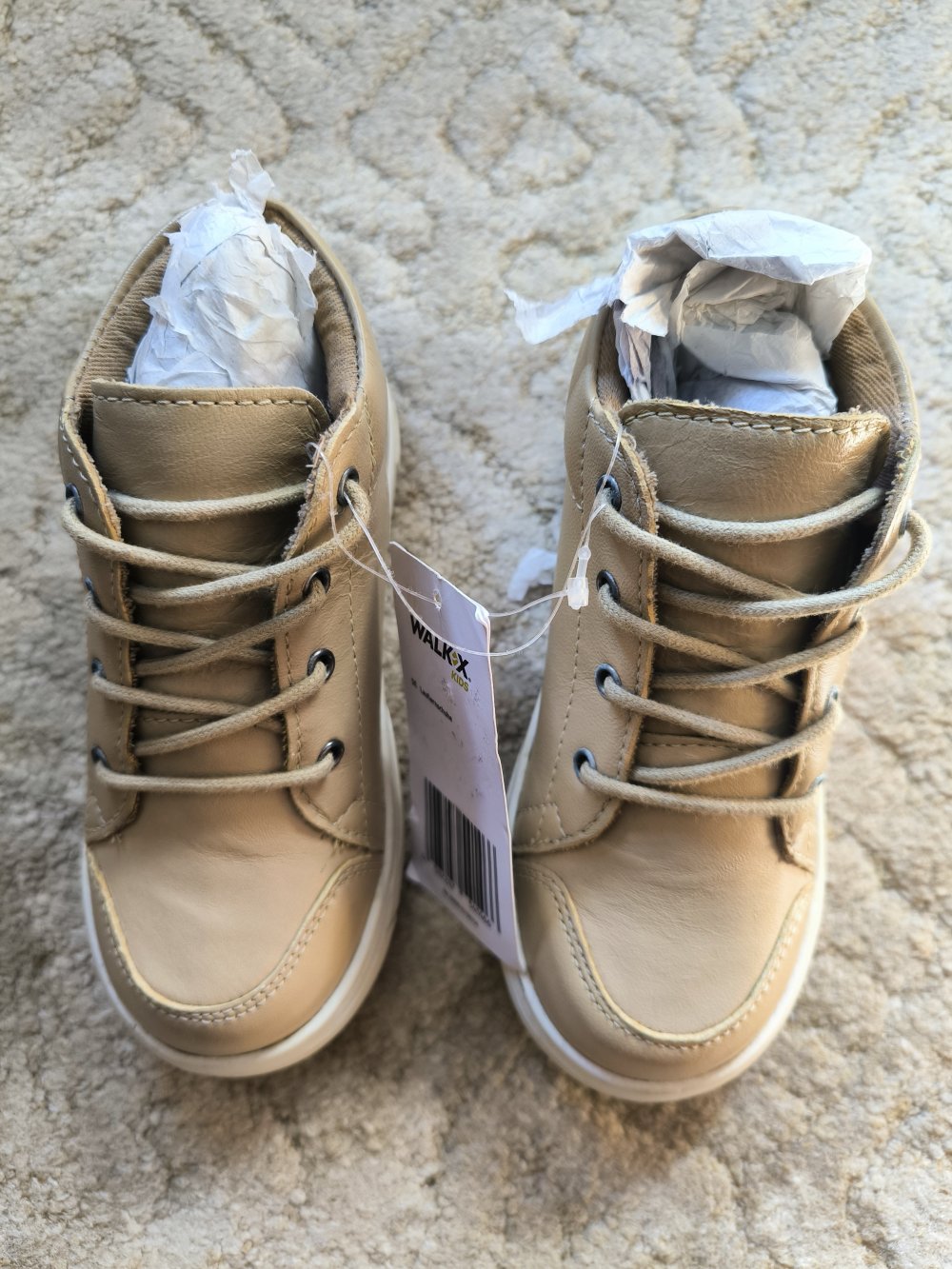 Lauflernschuhe WalkX Gr.26 hellbraun NEU ungetragen Leder stylisch cool niedlich