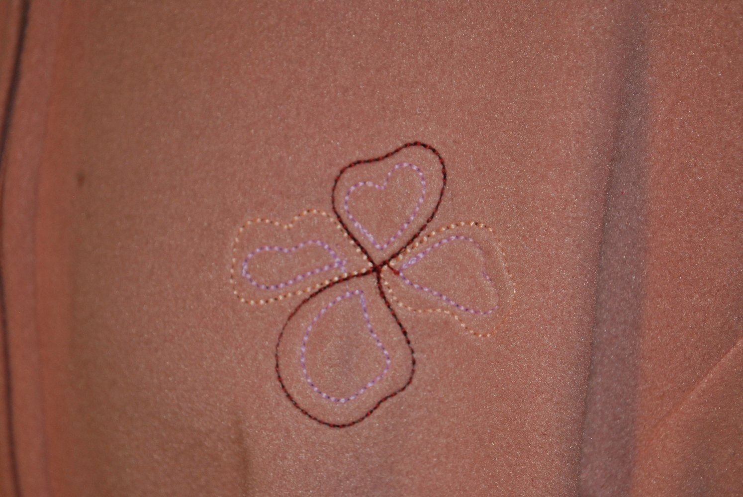 Fleece-Strickjacke