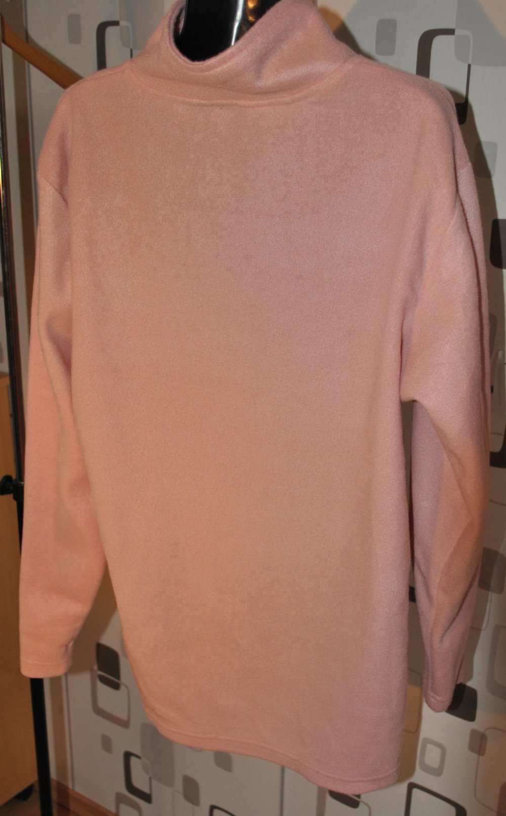 Fleece-Strickjacke
