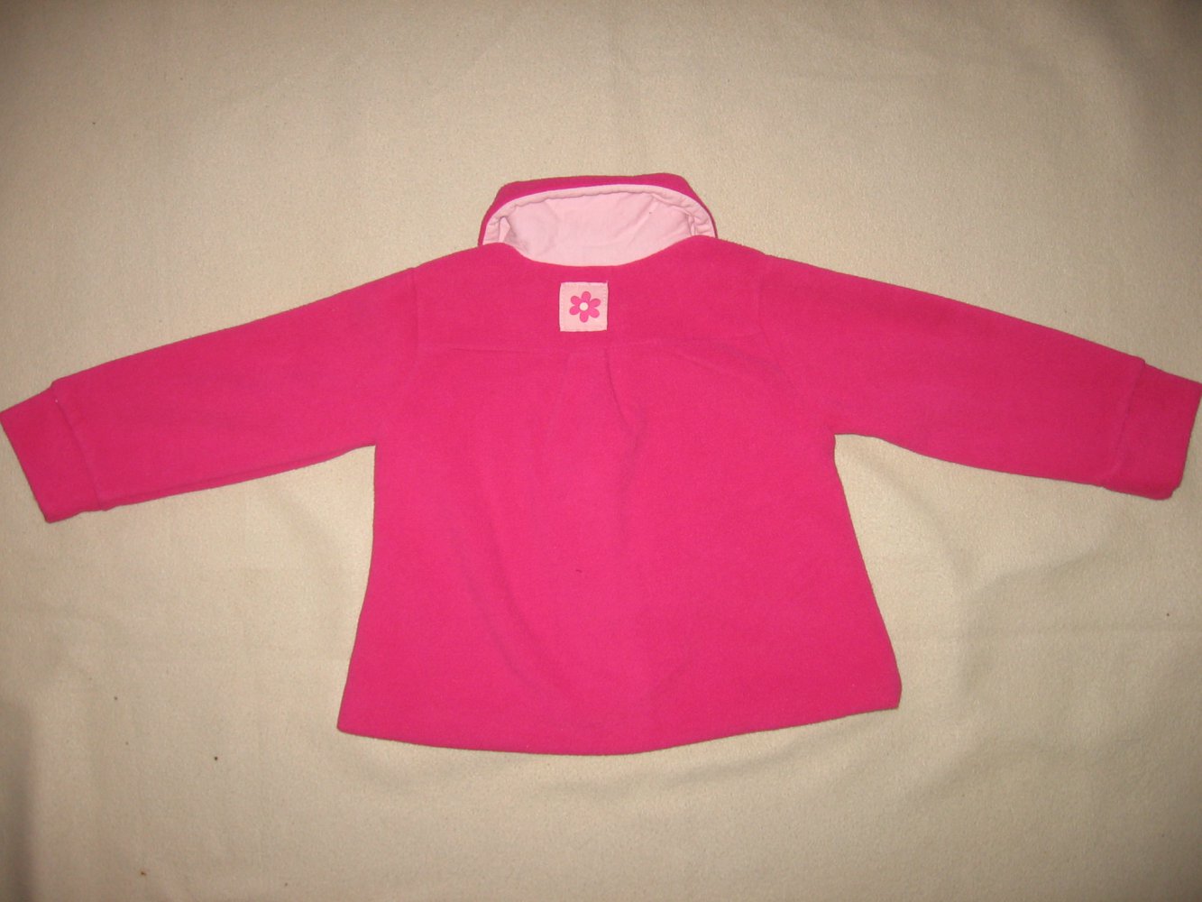 eine kuschelige Jacke von Kiki&Koko in Gr. 98 für Mädchen