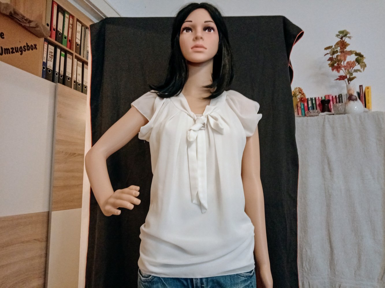 Sehr schöne Bluse von forever in weiß 