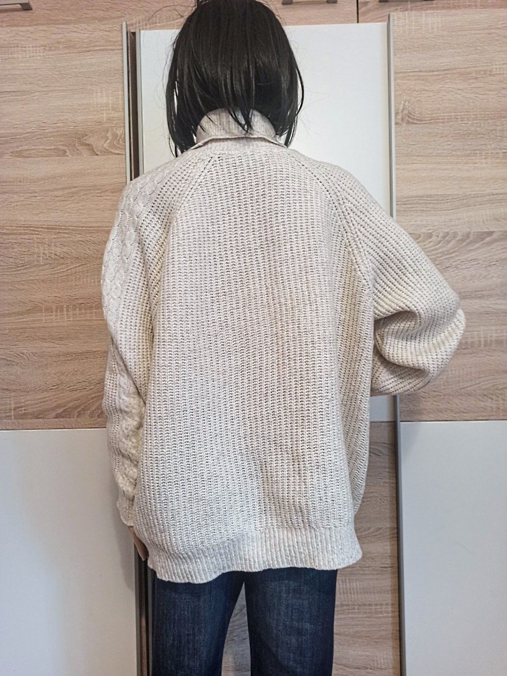 Schöner Pullover in Cremefarbe von C&A