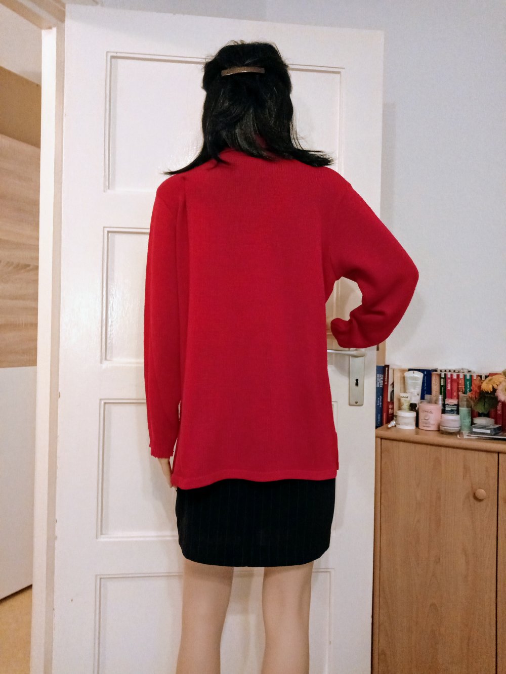 Sehr schöner Pullover in rot