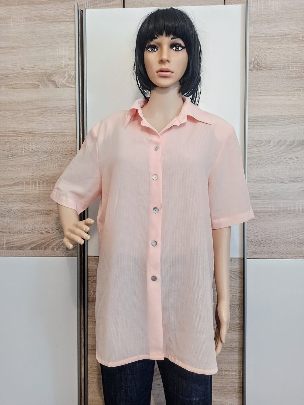 Schöne Bluse in Aprikose Farbe von Belle Surprise