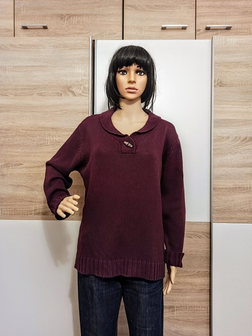 Schöner Pullover in Lila von Montego