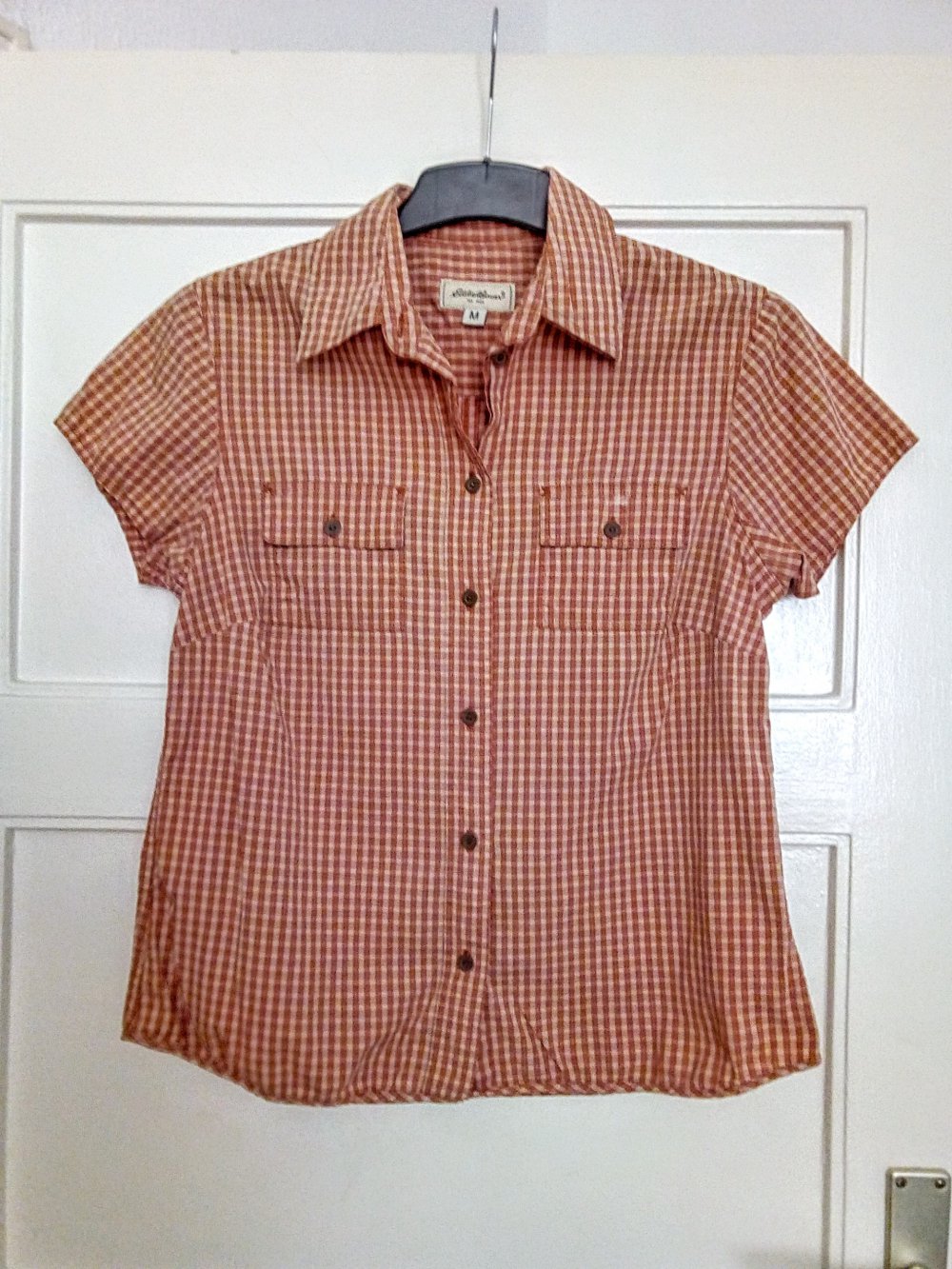 Sehr schöne karierte Bluse von Eddie Bauer