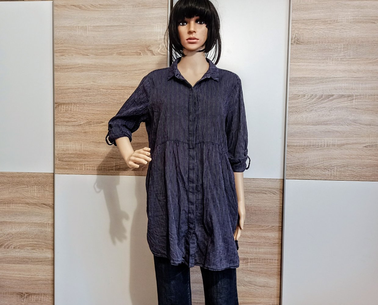Schöne Bluse in Marienblau von Essentials