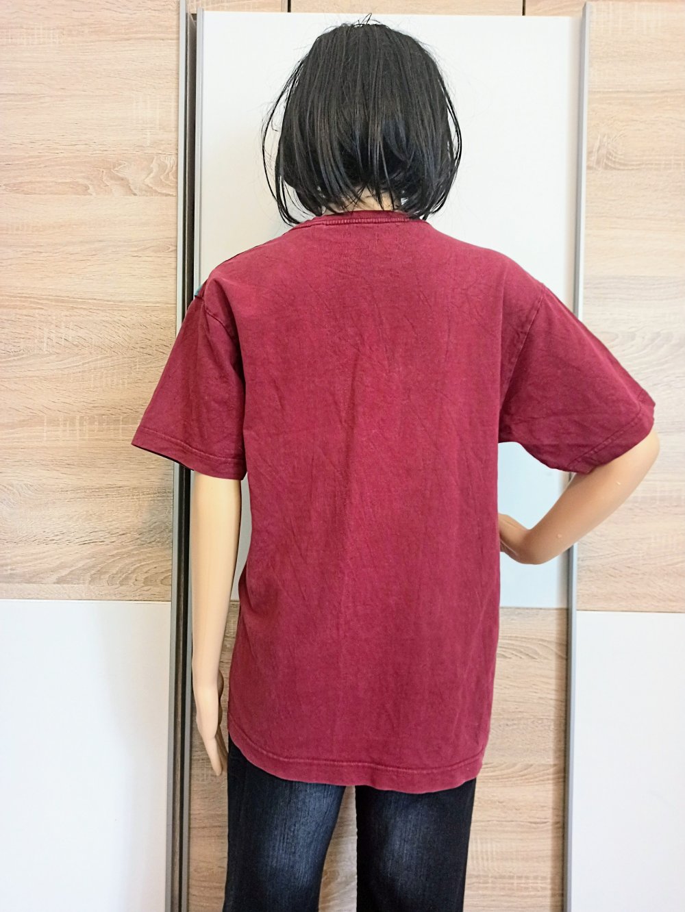 Sehr schönes T-Shirt in burgunderrot von Shmack