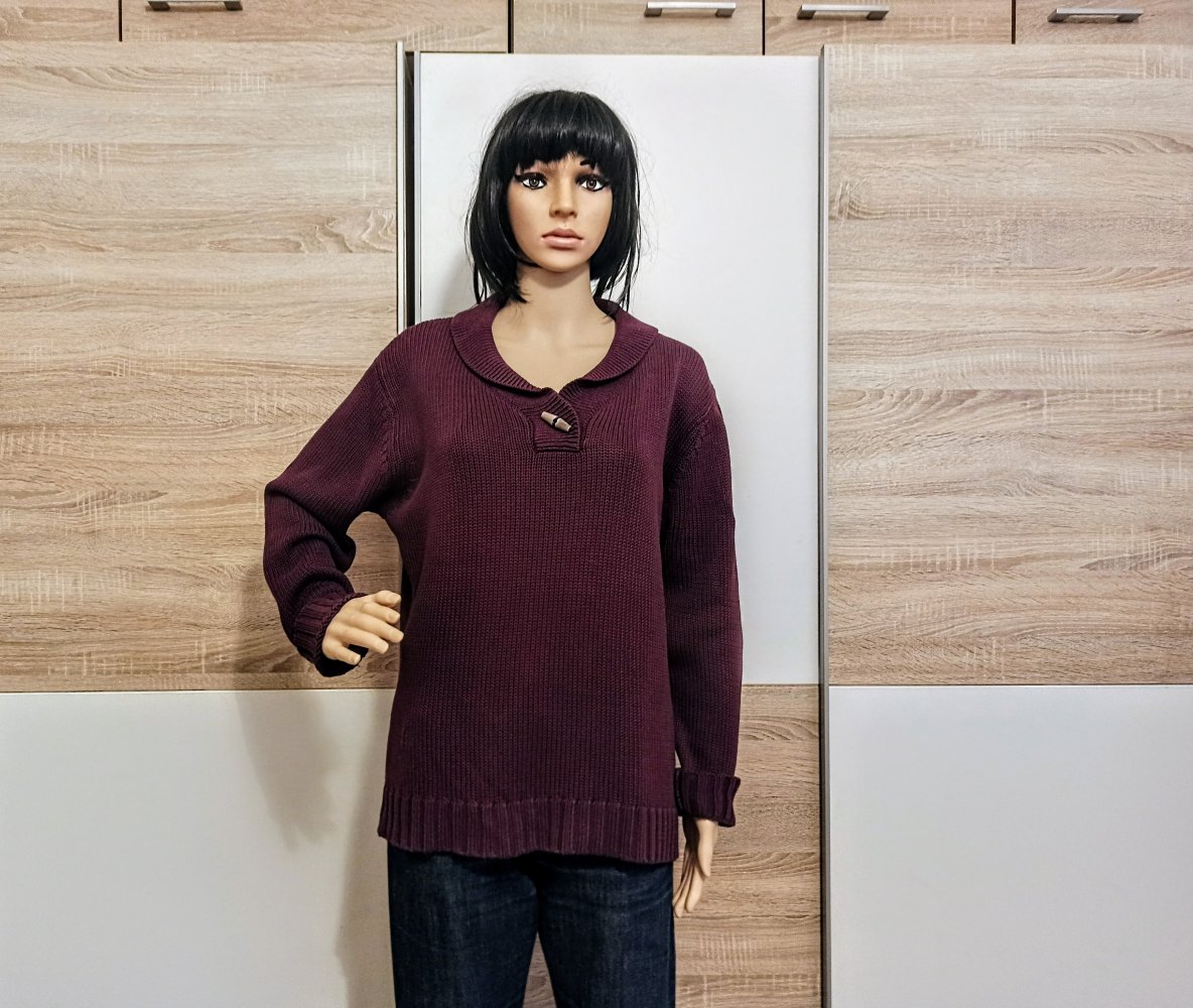 Schöner Pullover in Lila von Montego