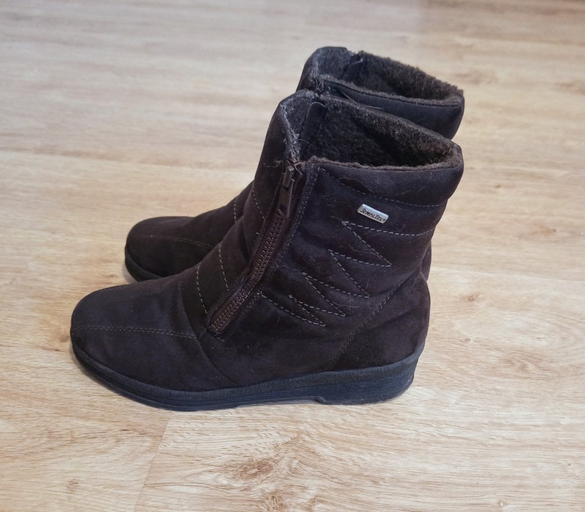 Tolle Wild-Stiefeletten in braun von Simpa Tex