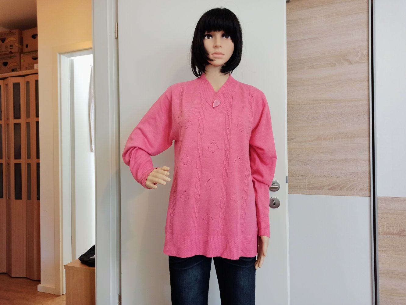 Schöner Pullover in rosa von Pediha