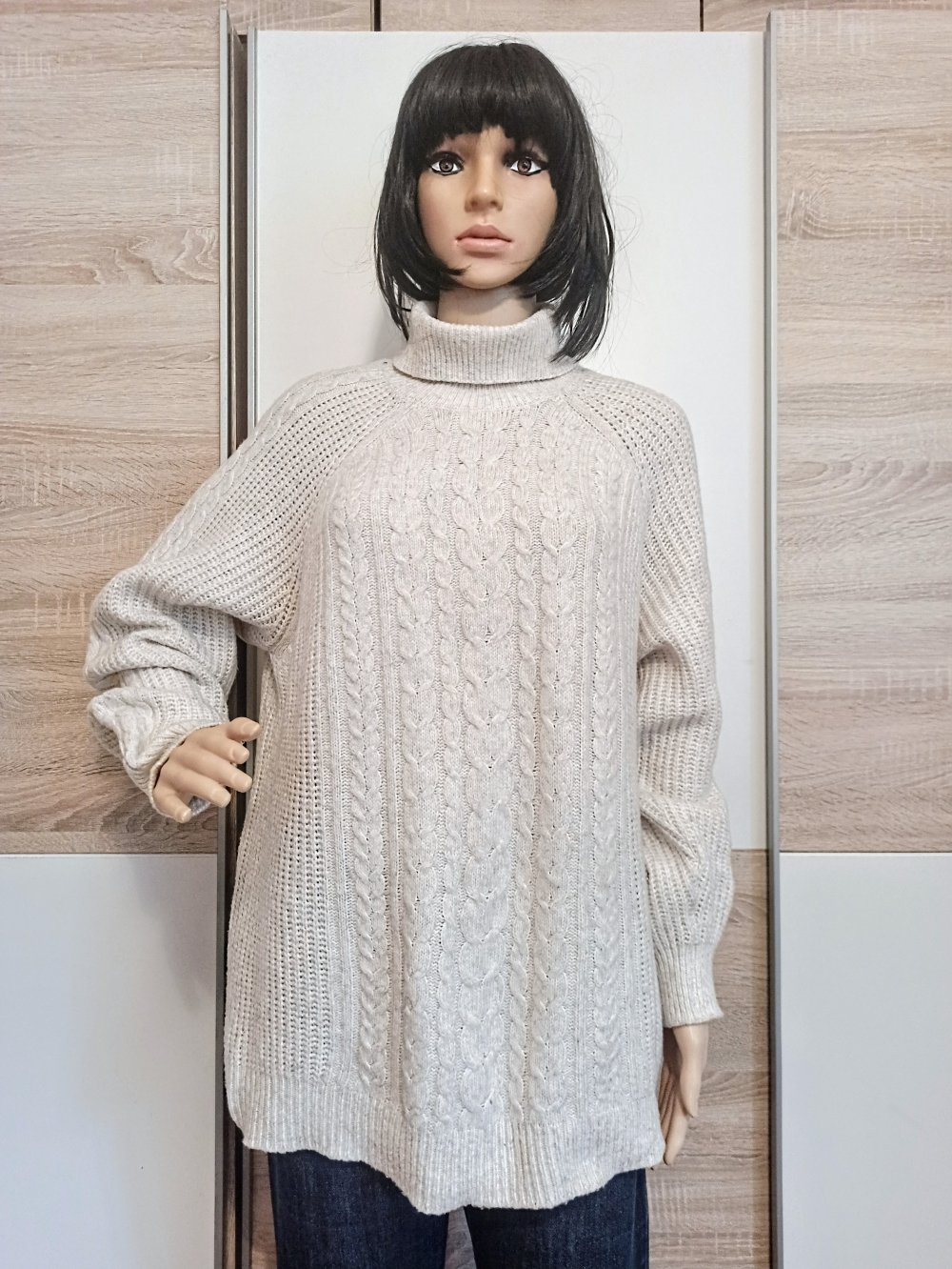 Schöner Pullover in Cremefarbe von C&A