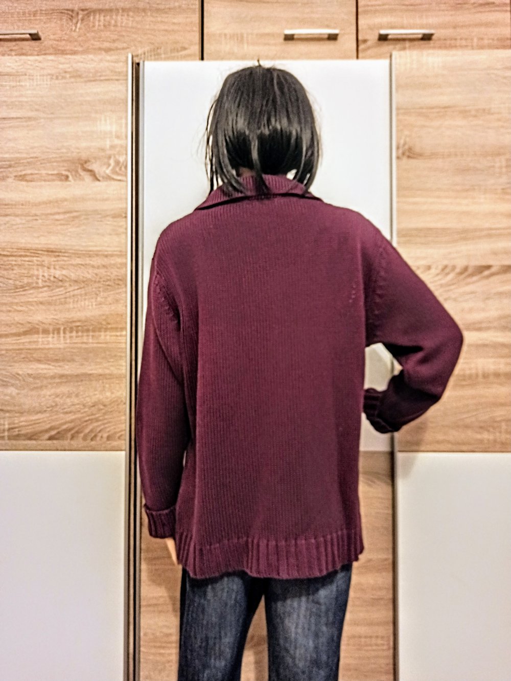 Schöner Pullover in Lila von Montego