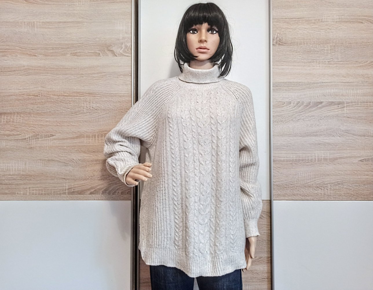 Schöner Pullover in Cremefarbe von C&A