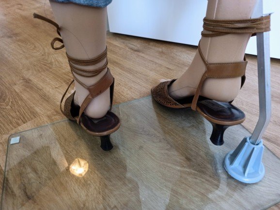 Tolle Damen Leder Sandaletten Janet D.