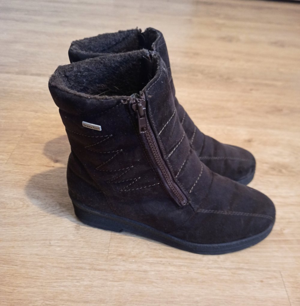 Tolle Wild-Stiefeletten in braun von Simpa Tex