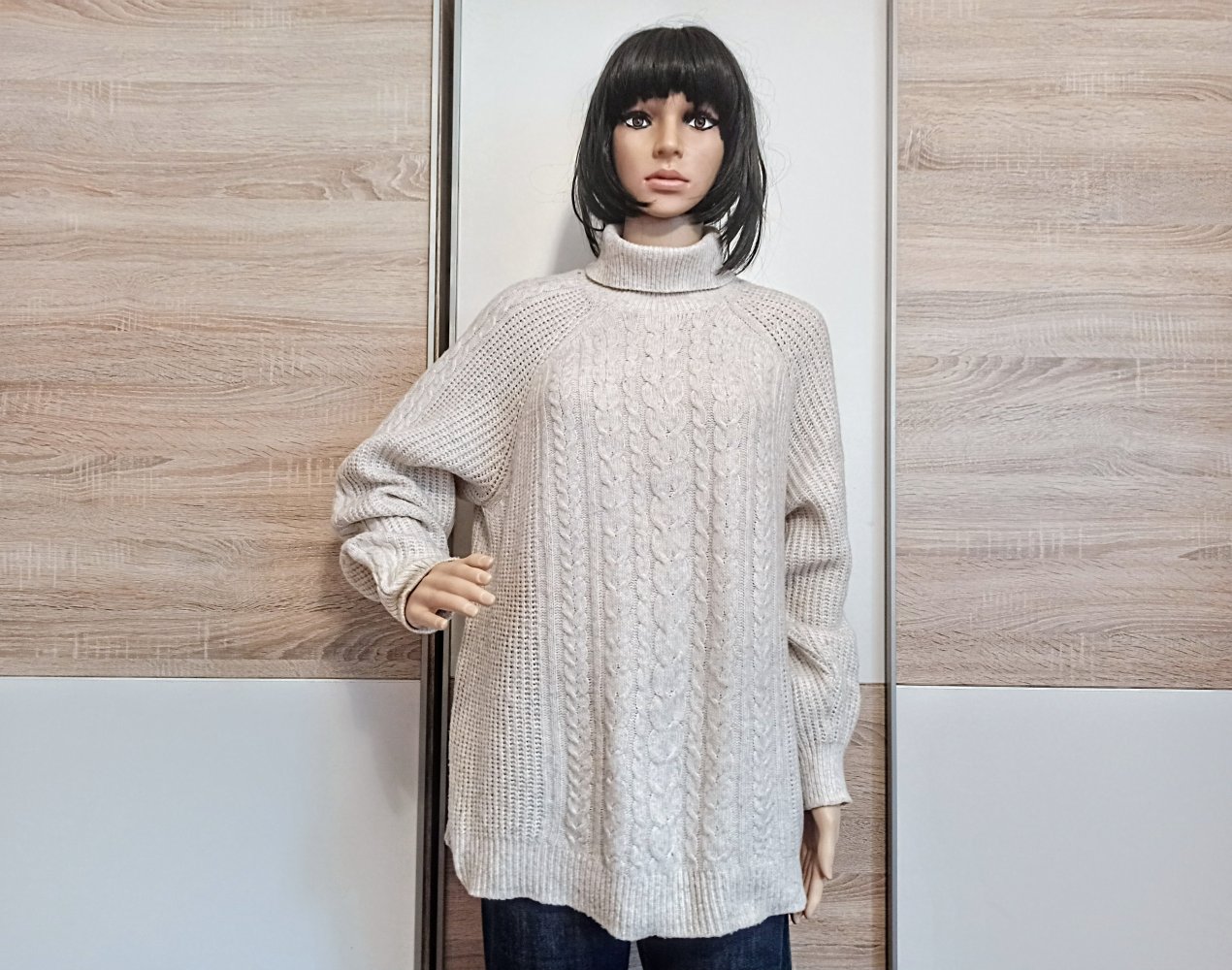 Schöner Pullover in Cremefarbe von C&A