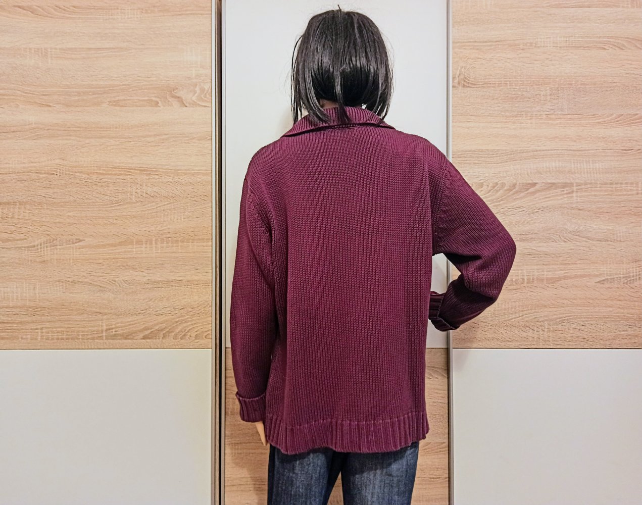 Schöner Pullover in Lila von Montego