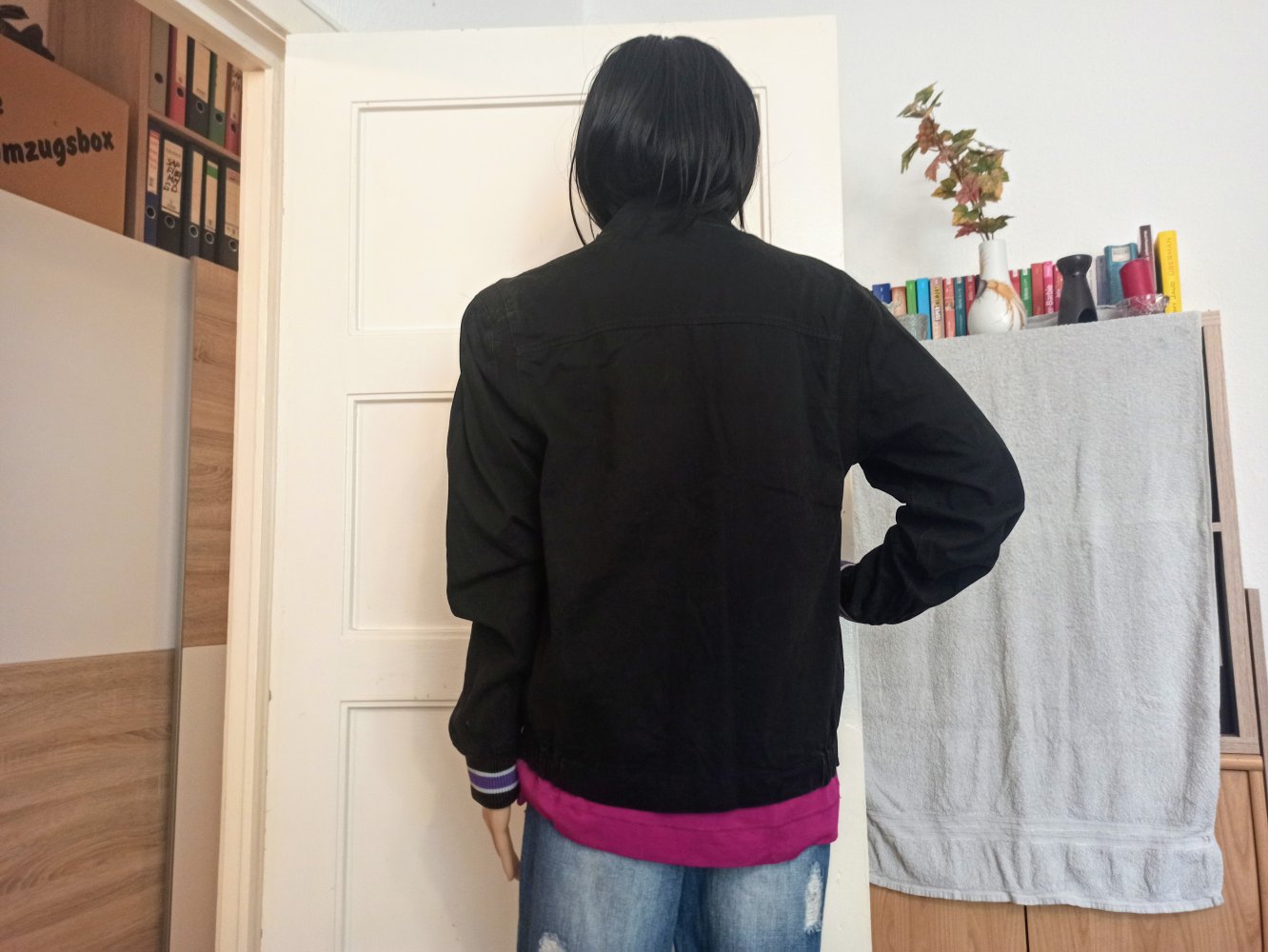 Schöne Jacke von PUMA in schwarz 