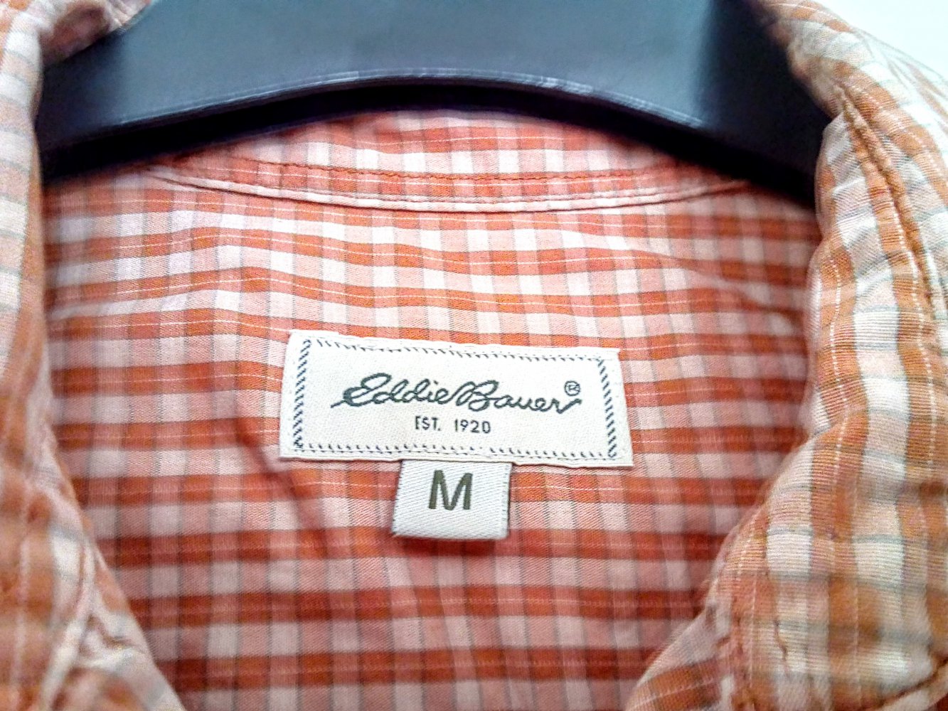 Sehr schöne karierte Bluse von Eddie Bauer