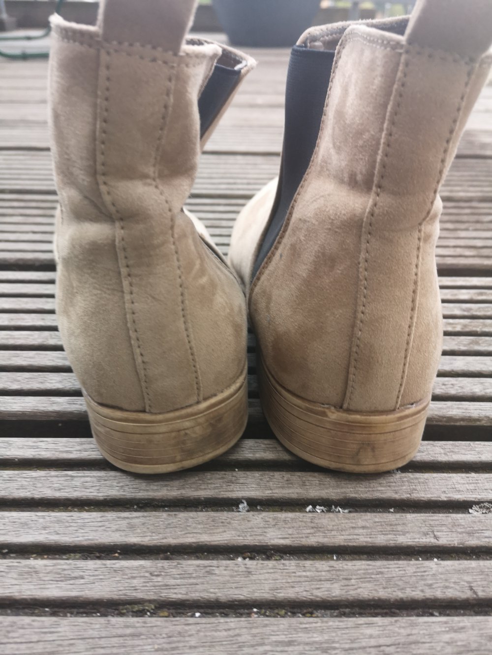 Beige Boots 