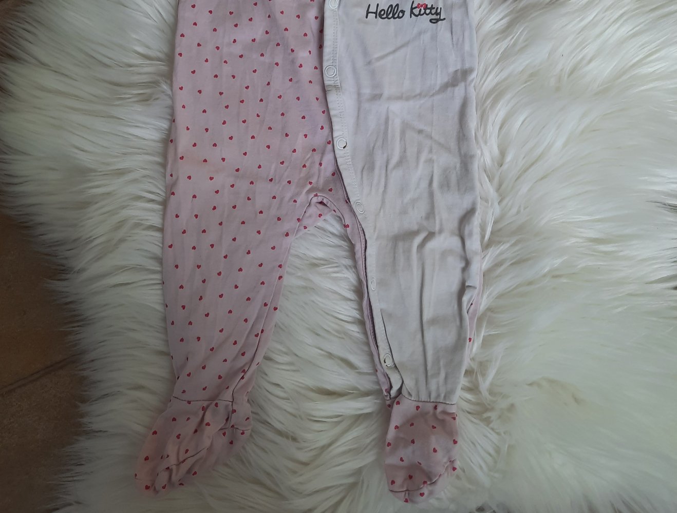 Schlafstrampler,Schlafoverall,H&M 68,hello kitty