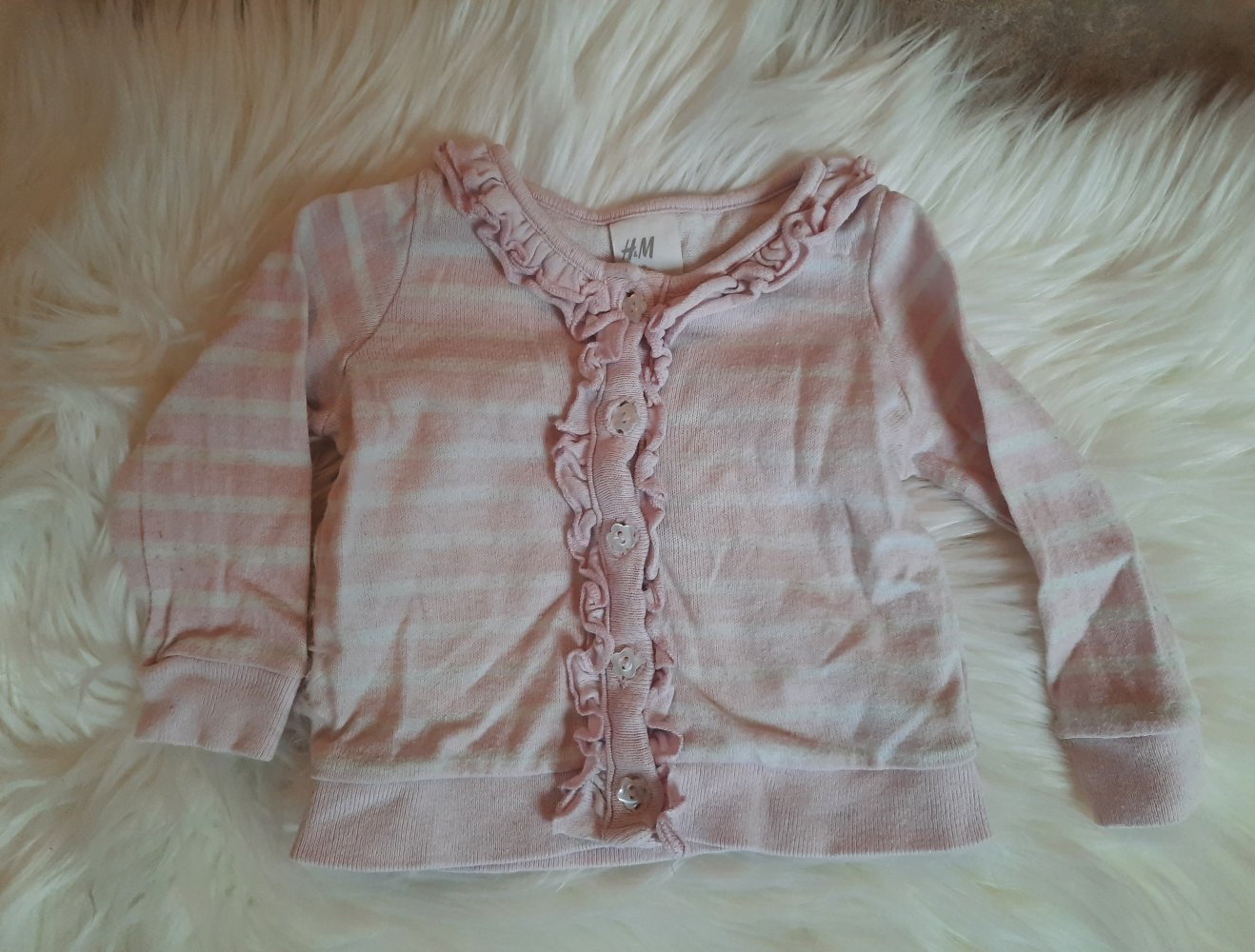 Baby Jäckchen, Jacke, rosa, H&M Größe 62, Mädchen, sommer