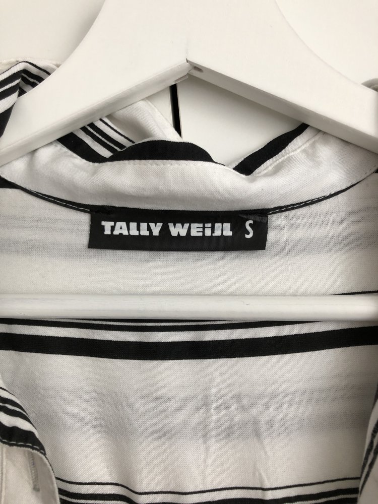 Kleid schwarz-weiss